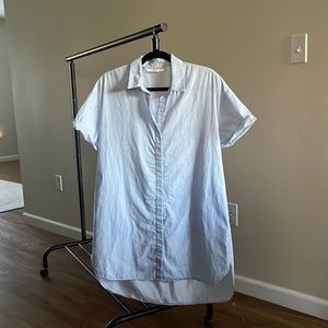 Zara Button Up Shirt Dress